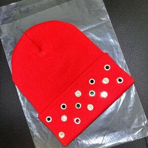 “Crimson Candy” Beanie